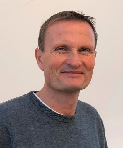 Rektor Øivind Smerkerud - Klikk for stort bilde